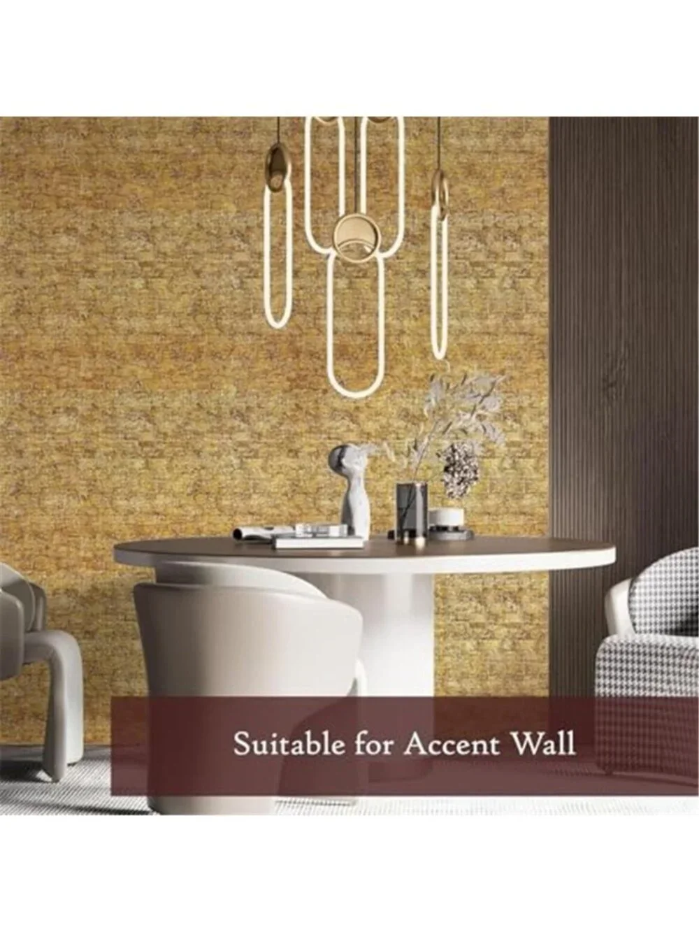 Gold Peel And Stick Wallpaper Metallic Contact Paper Vinyl Furniture Wrap